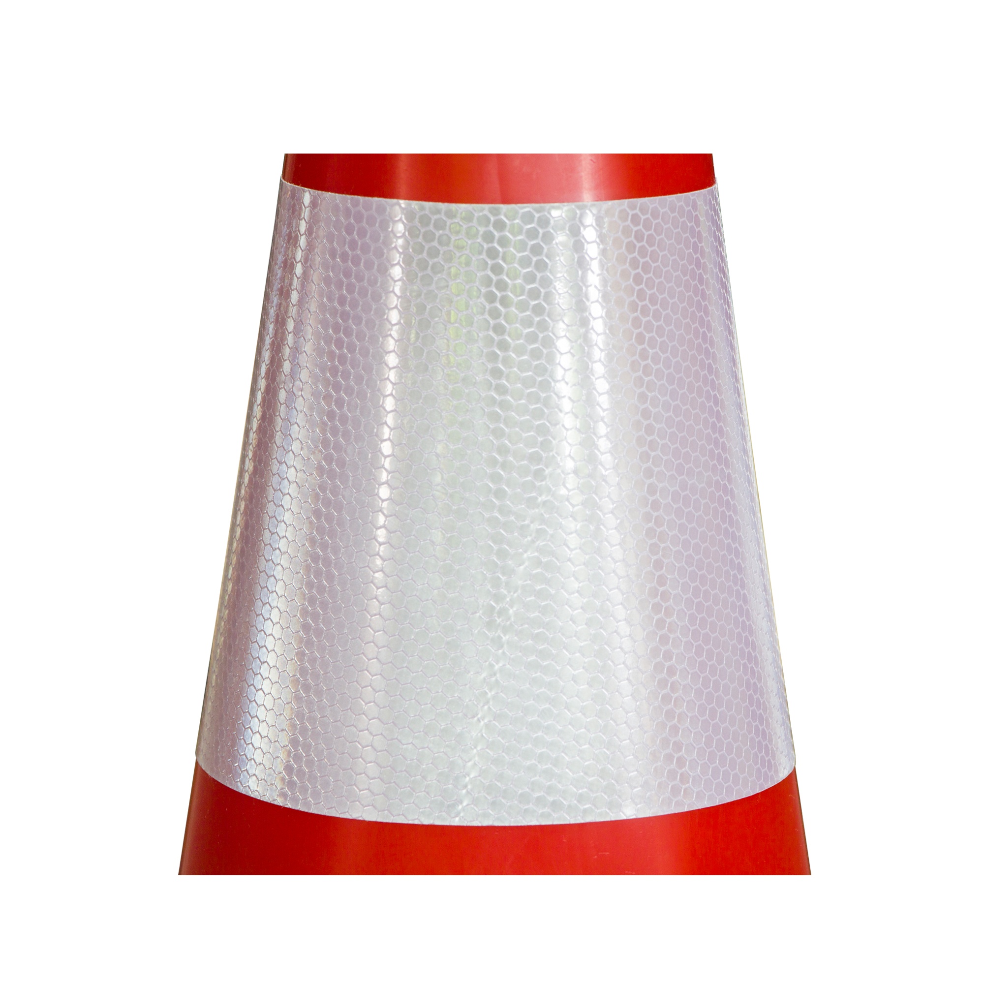 Sécurité routière 720MM Nouveau ruban réfléchissant pour cône de circulation routière de sécurité TPE